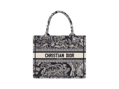 small tote bag dior|dior tiger print tote bag.